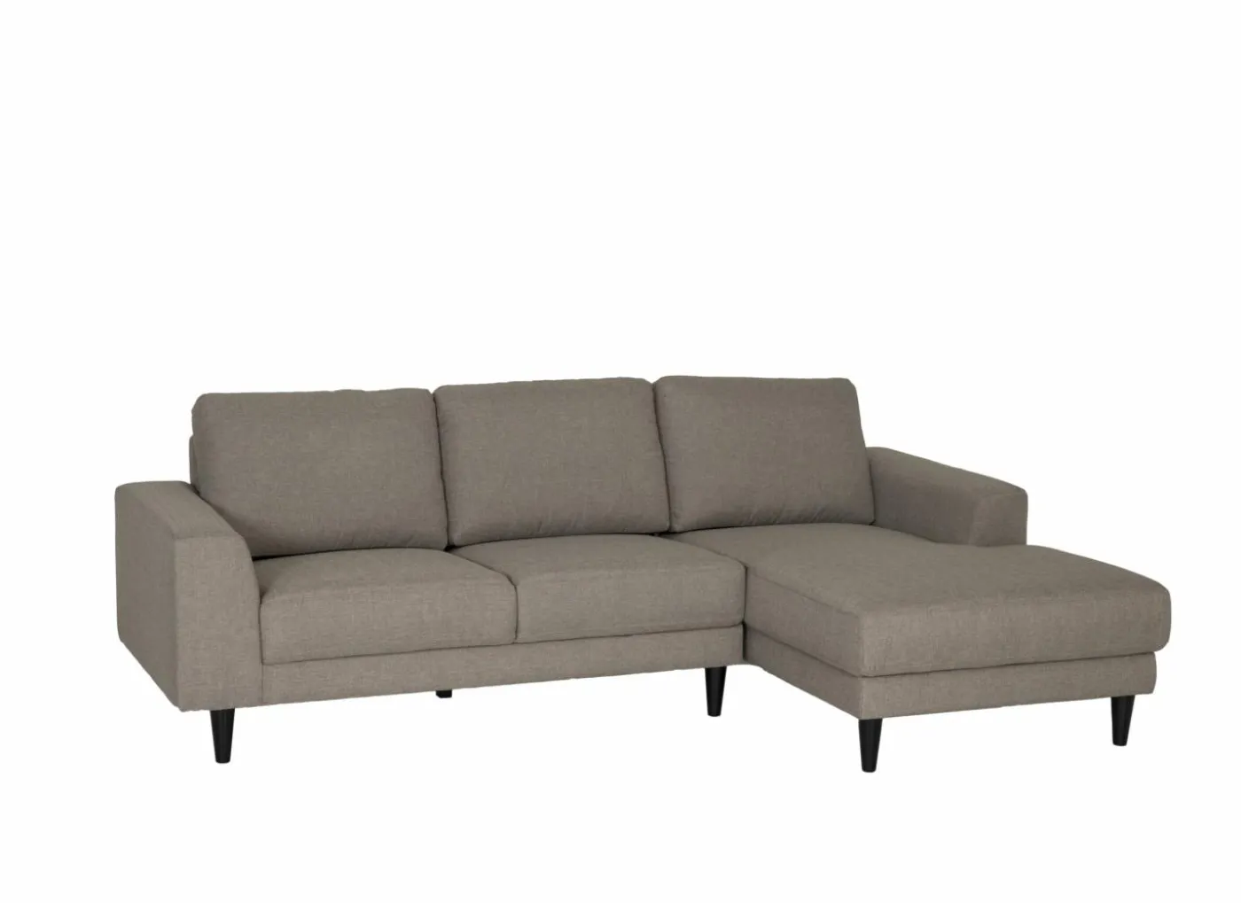 Hoeksalon Sky 243x148,5cm - stof - taupe