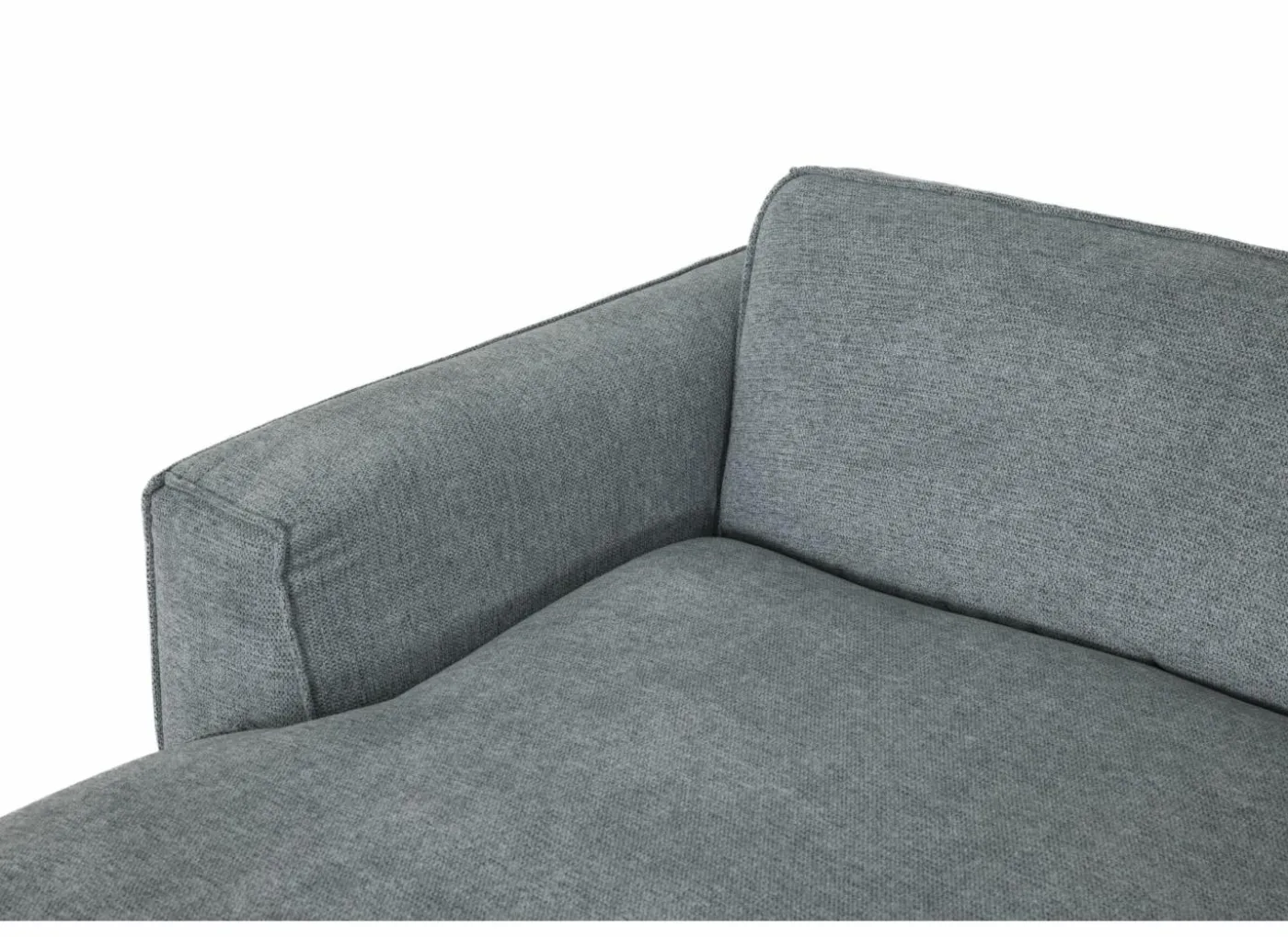 Hoeksalon Sumare 280x182cm - stof - blauw
