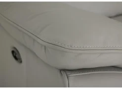 Hoeksalon Sun 298x238cm - leder - grijs met relax