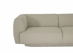 Hoeksalon Valley 284x160cm - stof - beige