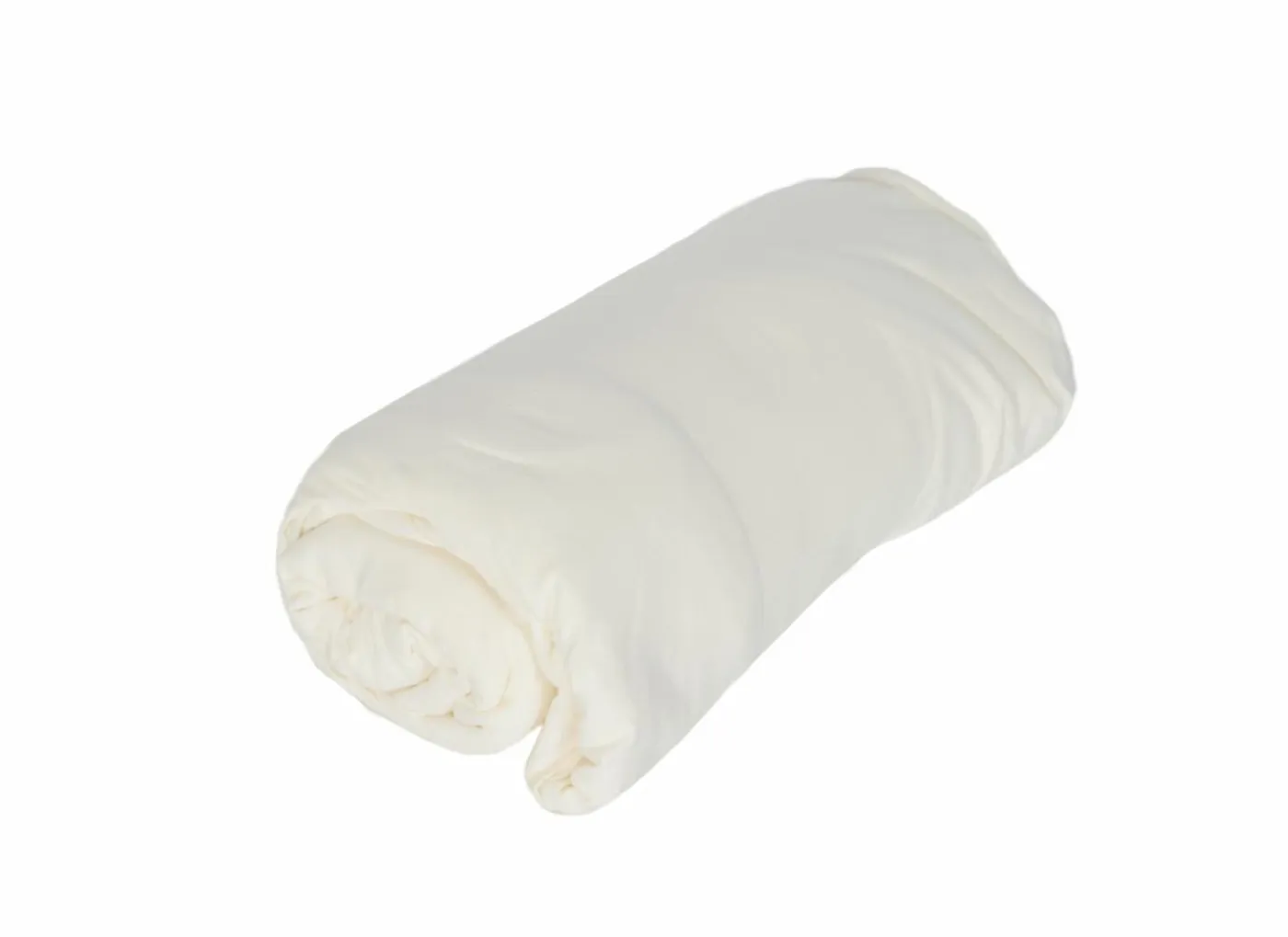 Hoeslaken Lauren 160x200cm - jersey katoen - gebroken wit
