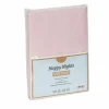 Hoeslaken Venturo 90x200cm - flanel - roze