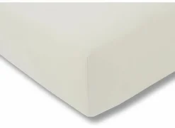 Hoeslaken Venturo 180x200cm - flanel - ivoor