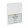 Hoeslaken Venturo 160x200cm - flanel - wit