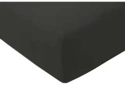 Hoeslaken Venturo 90x200cm - flanel - antraciet