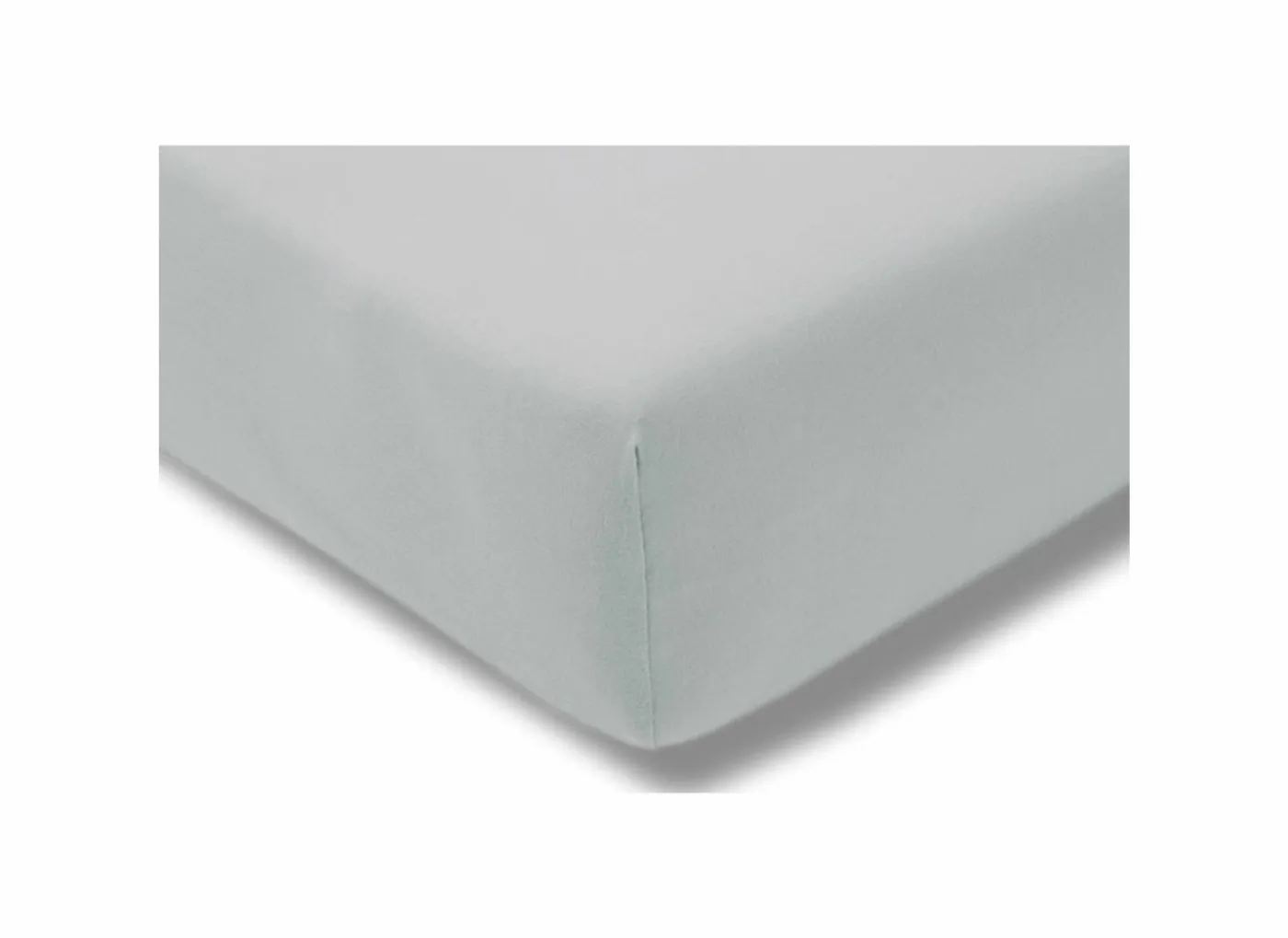 Hoeslaken 90/120x200/220cm jersey katoen lichtgrijs