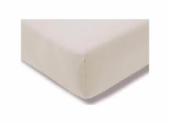 Hoeslaken 140/160x200/220cm jersey katoen greige