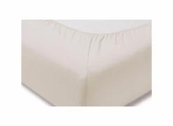 Hoeslaken 140/160x200/220cm jersey katoen greige