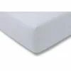 Hoeslaken 140/160x200/220cm jersey katoen soft blue