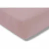 Hoeslaken 180/200x200/220cm jersey katoen roze