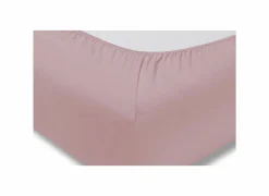 Hoeslaken 180/200x200/220cm jersey katoen roze