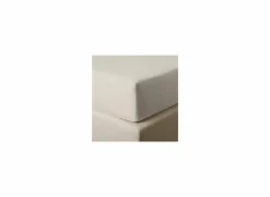 Hoeslaken 140x200cm katoen greige