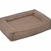 Hondenkussen Orthopedic Deluxe  100x70cm - stof - bruin