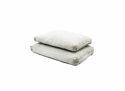 Hondenkussen Supersoft L 115x80cm - stof - lichtgrijs