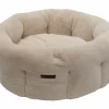Hondenmand Champs-elysées L 80x80x28cm - stof - beige