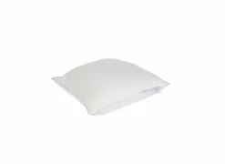 Hoofdkussen Cool Night 60x60cm - polyester & percale - wit