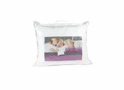 Hoofdkussen Robijn 60x60cm - percale - wit