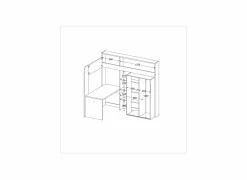 Hoogslaper Higher 90x200cm petterson den
