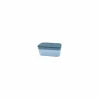 Ijsblokjesvorm 22,2x12cm - kunststof - blauw