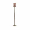 Kaarsenhouder H80cm - metaal - goud