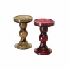 Kaarsenhouder Lune H14cm rood groen