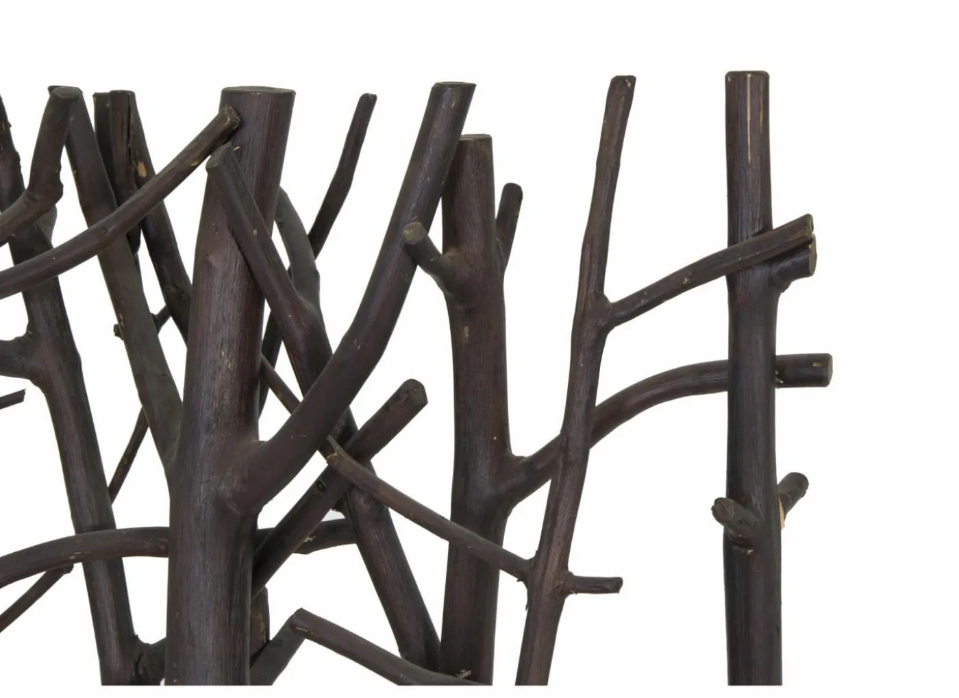 Kamerscherm Georges 100cm - mango massief - zwart