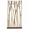 Kamerscherm Georges 100cm - mango massief - naturel