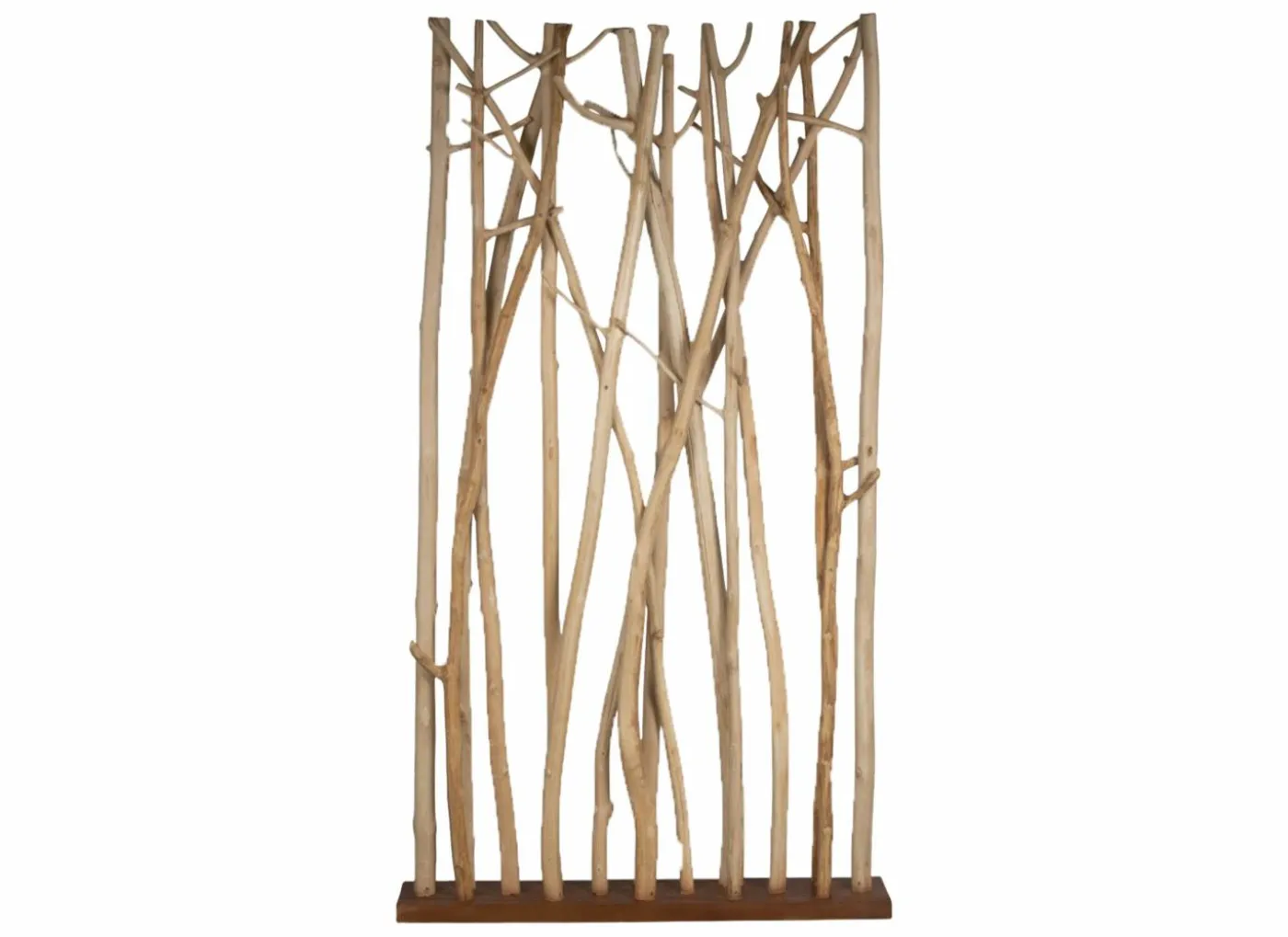 Kamerscherm Georges 100cm - mango massief - naturel