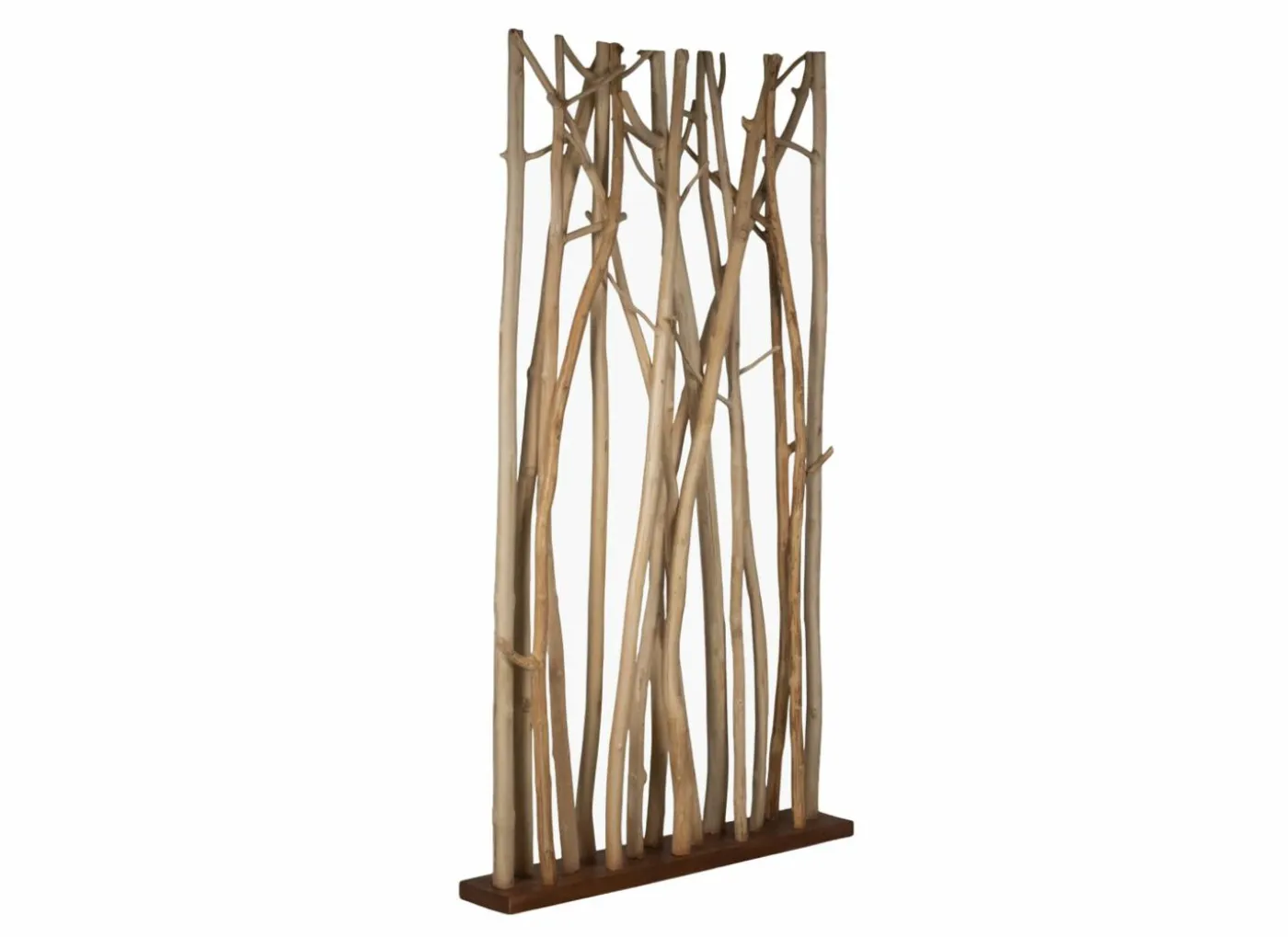 Kamerscherm Georges 100cm - mango massief - naturel