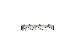 Kapstok Musik black metal 44cm