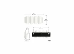 Kapstok Picket Rail 38,3cm