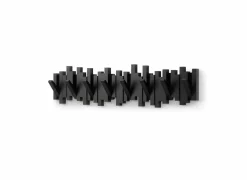 Kapstok sticks 8 Hook 64cm - zwart