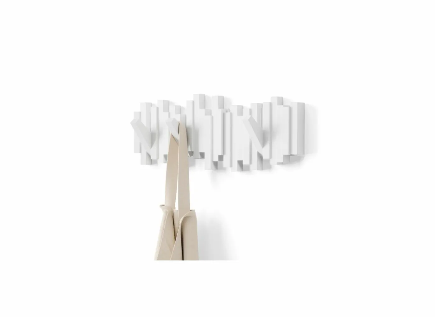 Kapstok Sticks Multi Hook 48,6cm - wit