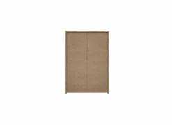 Kast Best Chest 77x30x113cm - decor - artisanale eik & wit