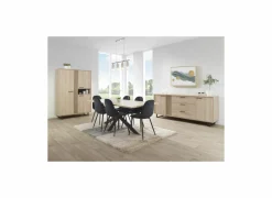 Kast Faro 127cm - melamine - zand eik