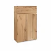 Kast Image 3 80x40x131cm - melamine - honing eik