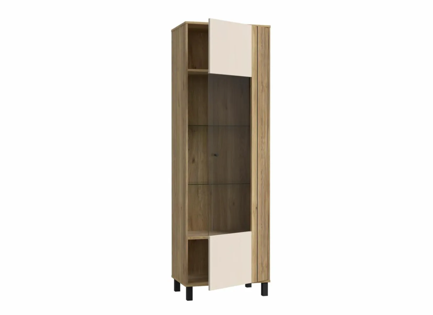 Kast Killarney 64x42x196cm - decor - mauvella oak & sand