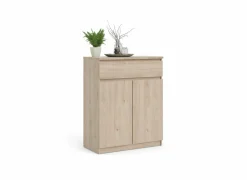 Kast Naia 80x40x101cm - melamine - jackson hickory