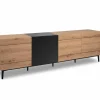 Kast Nola 200x42x65cm - melamine - artisanale eik