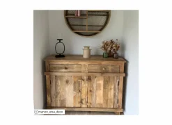 Kast Sacco  120x40x90cm - mango massief - naturel