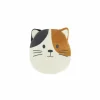Kersenpitkussen Kitty 22x25cm wit