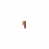 Kersenpitkussentje  13x55cm rood