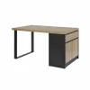 Keukeneiland Ilotfon 170x100cm - melamine - french oak & nox