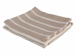 Keukenhanddoek Stoff 70x50cm - katoen - zand set van 3
