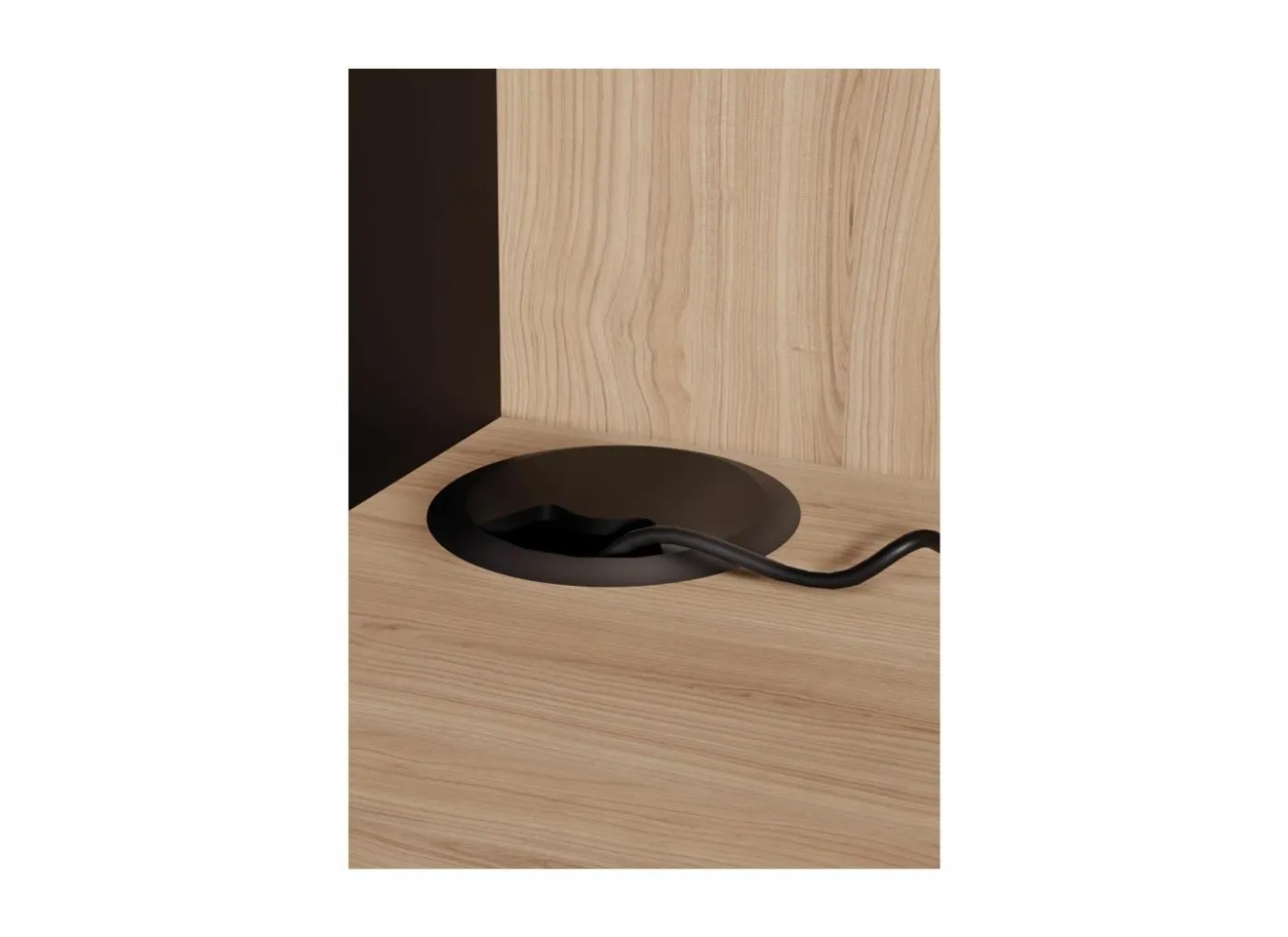 Keukenkast Mantek 120cm - decor - riva eik & zwart