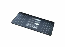 Keukenloper Kitchen 120x50cm - stof - grijs