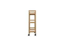 Keukentrolley Linha 45x22x80cm - bamboe - beige