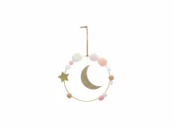 Kinderdecoratie Maan Pompom