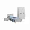 Kinderkamer Elvis met bed 90x200cm - kleerkast 126cm en 1 nachtkastje