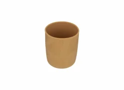 Kinderservies Giraffe 4-delig - silicone - oker